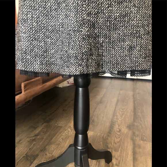 VINTAGE NEIMAN MARCUS variegated wool blend skirt - Picture 3 of 9